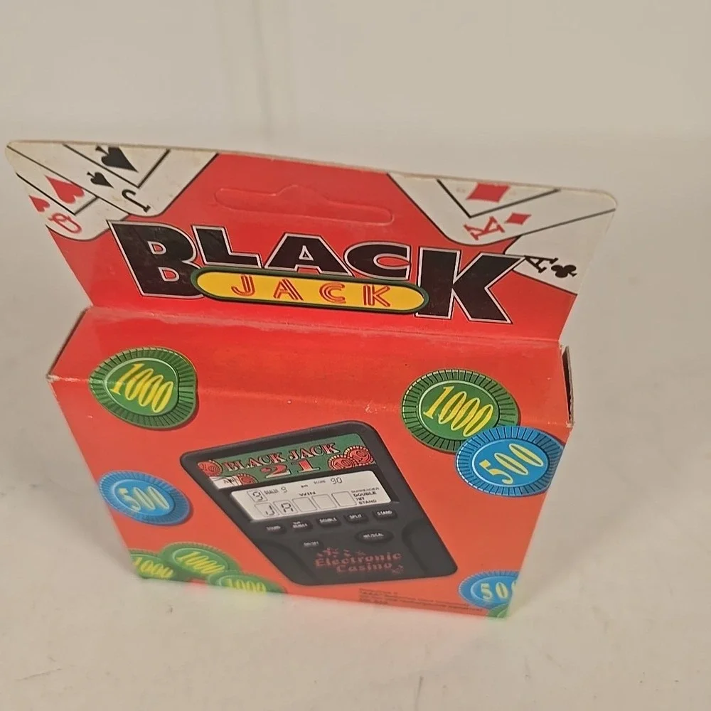 Blackjack 21 Handheld Electronic Game‎ Travel Pocket Model DK245 Casino